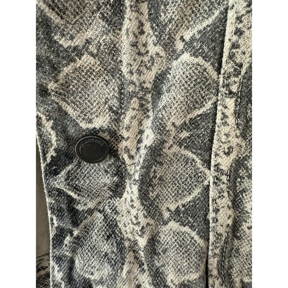 BLANKNYC Denim Trucker Jacket Snake Along Snakeskin Large - Picture 4 of 11
